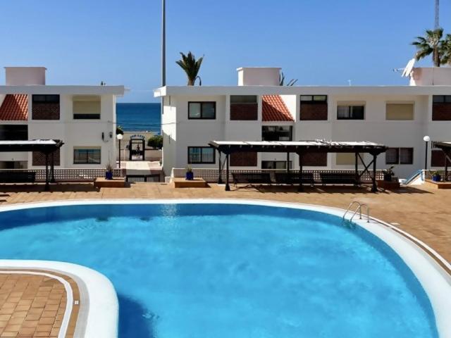 Vera Mar 8A Primera Linea Con Piscina Y Parking Arona  Exterior foto